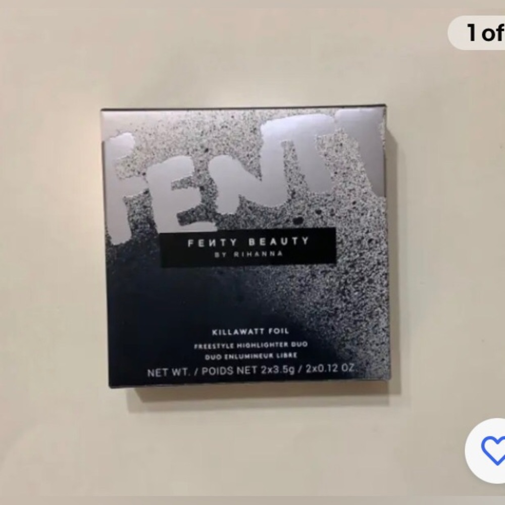 Fenty Beauty by Rihanna Killawatt Foil Highlighter Duo 0.24 oz BNIB